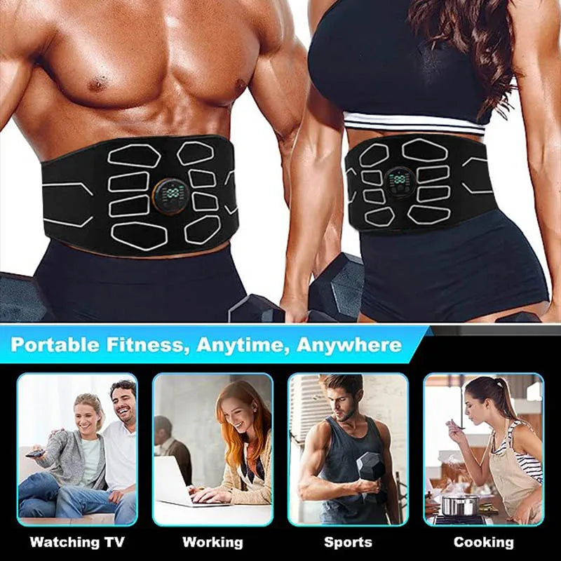 Abdominal Toning Belt Electronic Muscle Stimulator